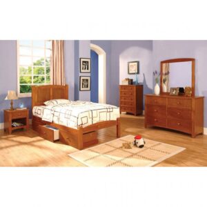 Furniture of America CM7905OAK-DK OMNUS