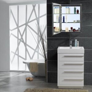 Virtu USA 24" BAILEY Freestanding Modern Bathroom Vanity