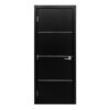 Modern Interior Door HG-008 Black Ash & Molding Frame