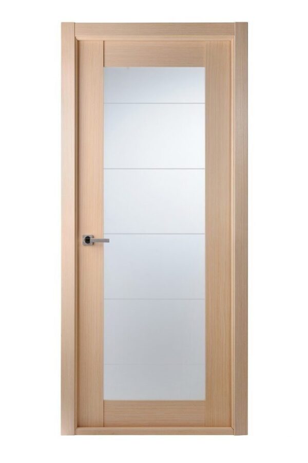 Grand 202 Modern Interior Door Bleached Oak Eurodoors