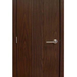 Modern Interior Door M34 Black Walnut laminated MDF