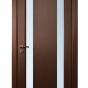 Ville Doors Stella Wenge Modern Interior Door with Frozen Glass