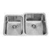 Vigo VG3221RK1 32-inch Undermount Stainless Steel Kitchen Sink, Two Grids and Two Strainers