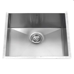 Vigo VG2318C 23-inch Undermount Stainless Steel 16 Gauge Single Bowl Kitchen Sink