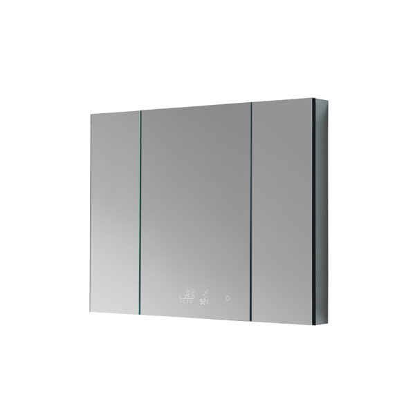 Savera 48 W x 36 H Recessed or Surface-Mount LED Mirror Medicine Cabinet with Defogger