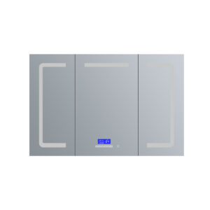 Lesina 48 W x 32 H Surface-Mount LED Mirror Medicine Cabinet with Defogger