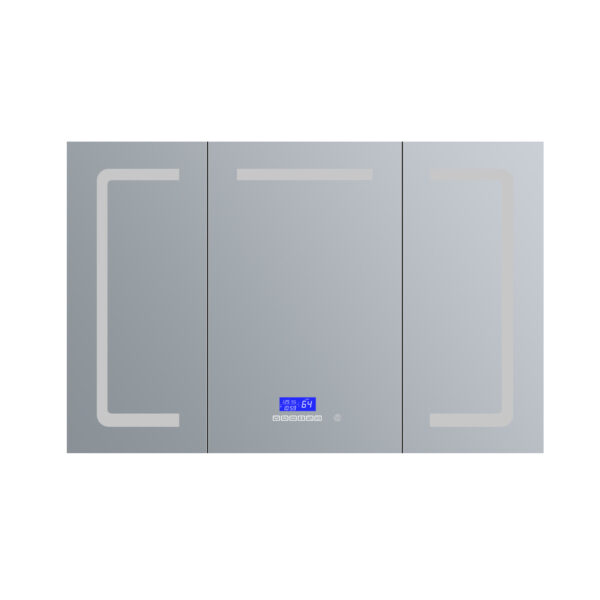 Lesina 60 W x 36 H Surface-Mount LED Mirror Medicine Cabinet with Defogger