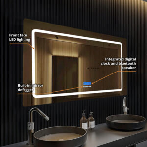 Caldona 48 W x 36 H LED Bathroom Vanity Mirror