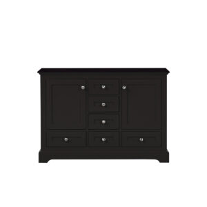 Dukes 48 in. W x 22 in. D Espresso Double Bath Vanity