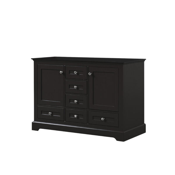 Dukes 48 in. W x 22 in. D Espresso Double Bath Vanity