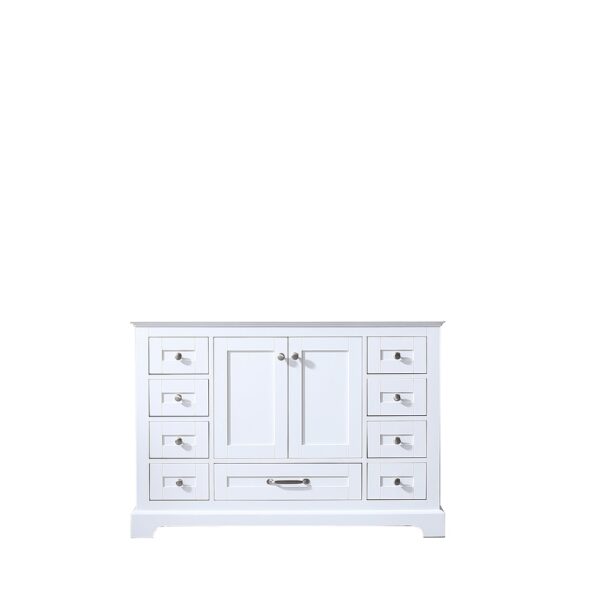 Dukes 48 in. W x 22 in. D White Single Bath Vanity