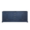 Dukes 80 in. W x 22 in. D Navy Blue Double Bath Vanity