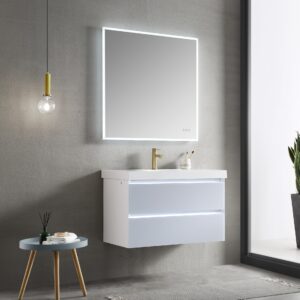 Blossom Beta - 30" LED Mirror Frosted Sides