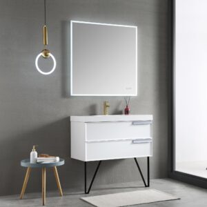 Blossom Beta - 36" LED Mirror Frosted Sides