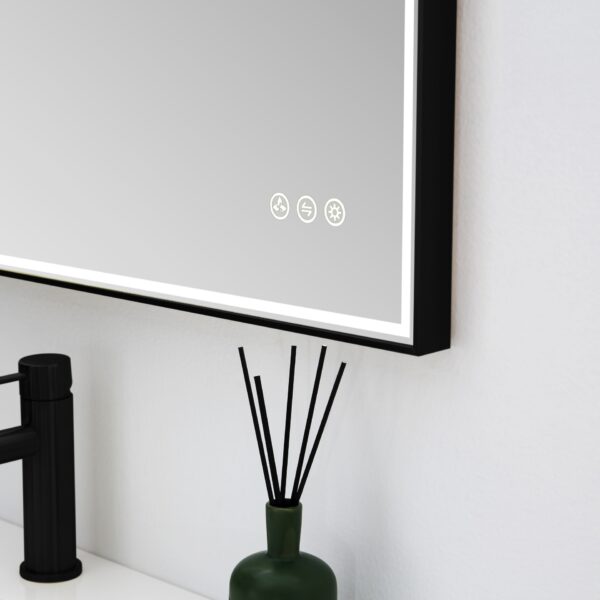 Blossom Stellar - 30" LED Mirror Brush Gold Frame