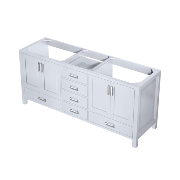 Jacques 72 in. W x 22 in. D White Double Bath Vanity