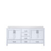 Jacques 72 in. W x 22 in. D White Bath Vanity and Cultured Marble Top