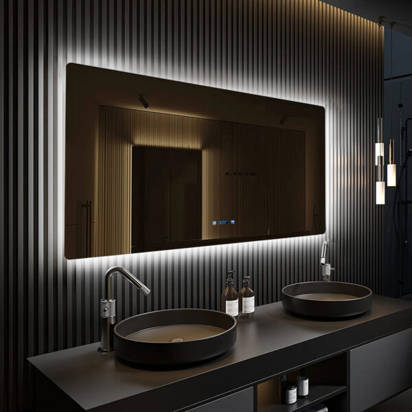 Lugano 60 W x 32 H LED Bathroom Vanity Mirror