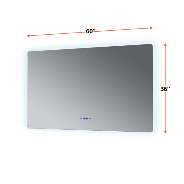 Lugano 60 W x 36 H LED Bathroom Vanity Mirror