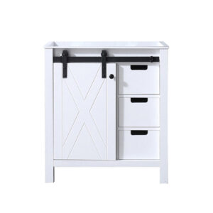 Marsyas 30W x 22D White Bath Vanity