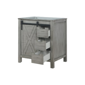 Marsyas 30W x 22D Ash Grey Bath Vanity