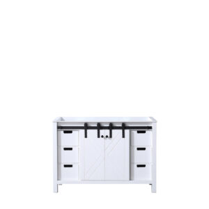 Marsyas 48W x 22D White Bath Vanity