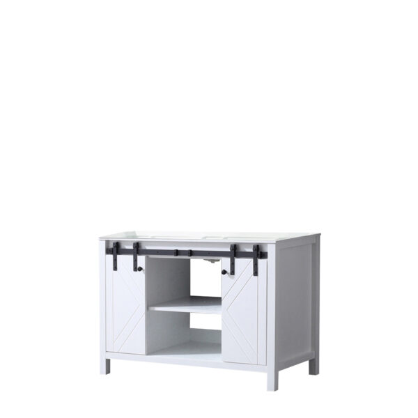 Marsyas 48W x 22D White Bath Vanity