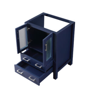 Volez 24W x 18.25D Navy Blue Bath Vanity