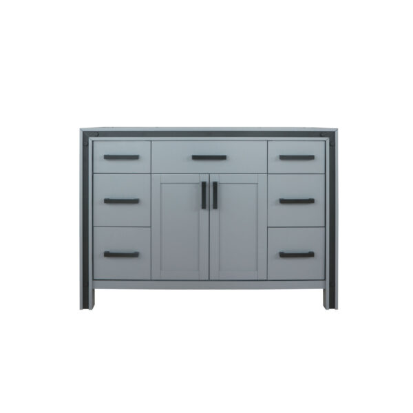 Ziva 48W x 22D Dark Grey Bath Vanity