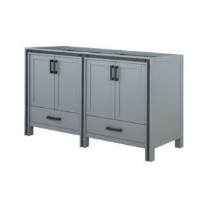 Ziva 60W x 22D Dark Grey Double Bath Vanity