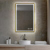 Blossom Stellar - 24" LED Mirror Brush Gold Frame