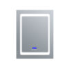 Bracciano 24 W x 36 H Surface-Mount LED Mirror Medicine Cabinet with Defogger