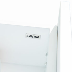 Laviva Nova 36" White Bathroom Vanity with White Ceramic Basin Countertop