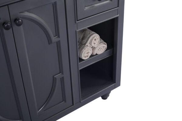 Laviva Odyssey 36" Maple Grey Bathroom Vanity Cabinet