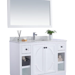 Laviva Odyssey 48" White Bathroom Vanity Cabinet