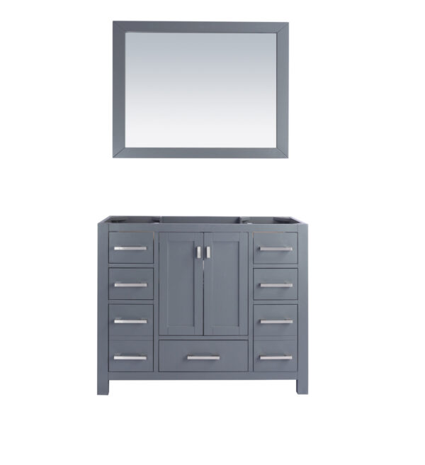 Laviva Wilson 42" Grey Bathroom Vanity Cabinet