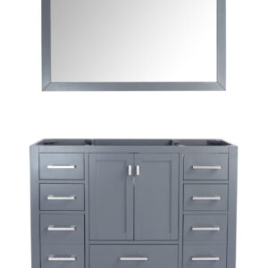 Laviva Wilson 48" Grey Bathroom Vanity Cabinet