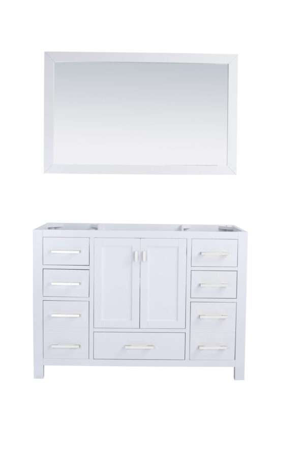 Laviva Wilson 48" White Bathroom Vanity Cabinet