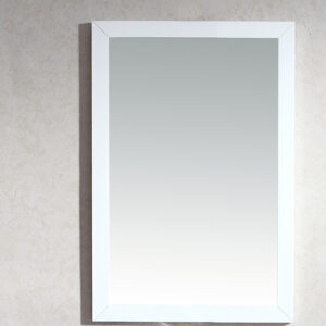 Laviva Sterling 24" Framed Rectangular White Mirror