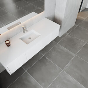 Laviva Legno 66" Alabaster White Bathroom Vanity with Matte White VIVA Stone Solid Surface Countertop