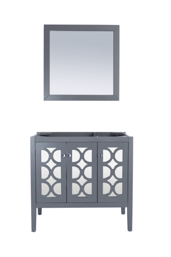 Laviva Mediterraneo 36" Grey Bathroom Vanity Cabinet