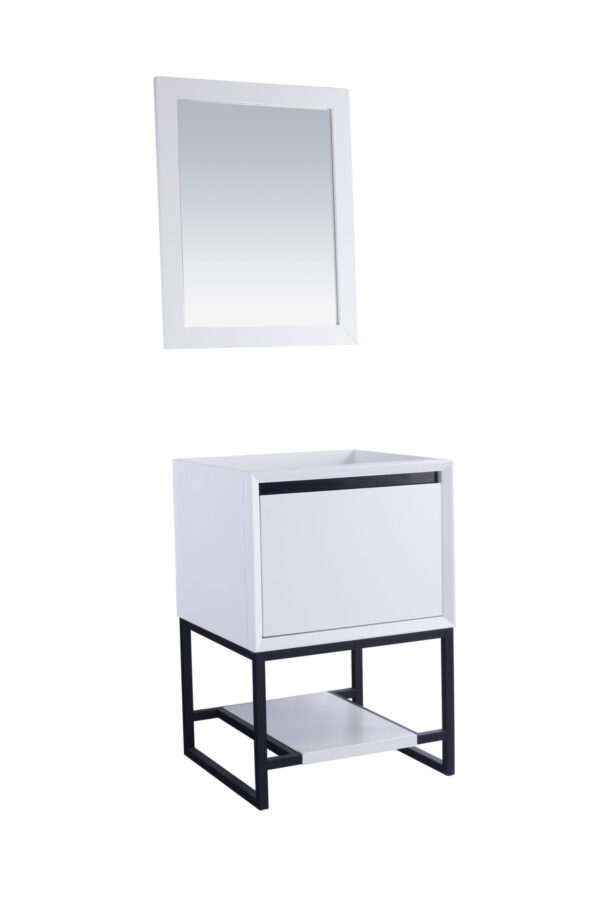 Laviva Alto 24" White Bathroom Vanity Cabinet