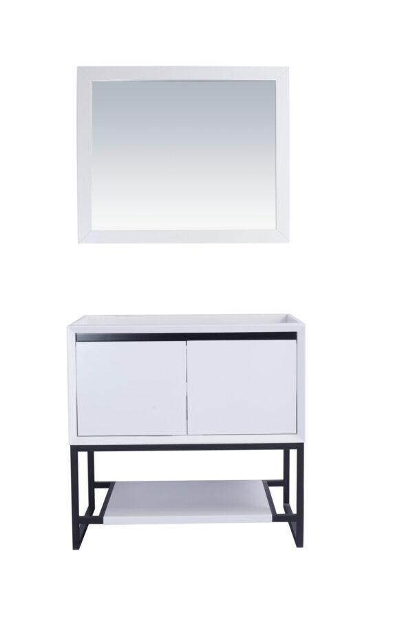 Laviva Alto 36" White Bathroom Vanity Cabinet