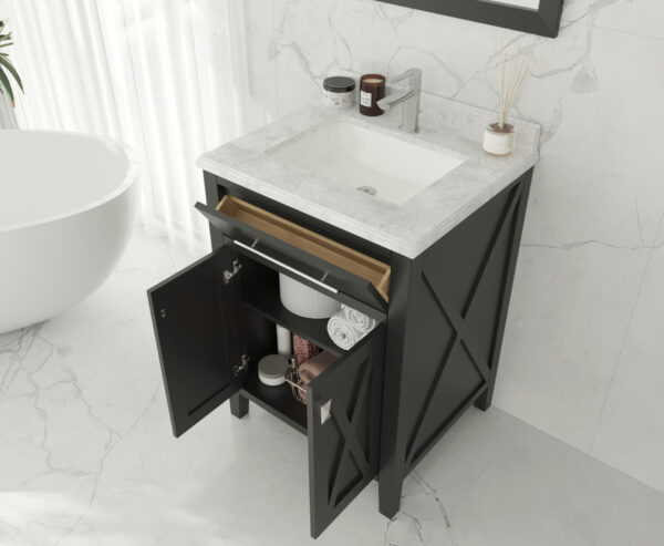 Laviva Wimbledon 24" Espresso Bathroom Vanity Cabinet