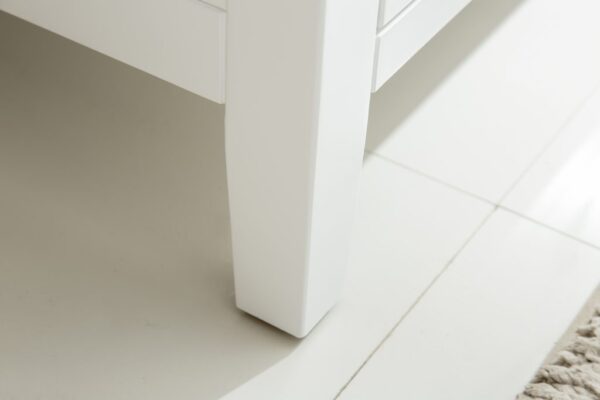 Laviva Wimbledon 24" White Bathroom Vanity with Matte White VIVA Stone Solid Surface Countertop