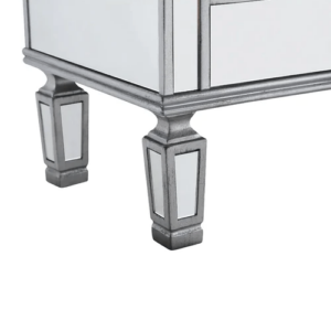 Chans Furniture DH-695-60 60 Inch Mirrored Relection Andrea Hall Console