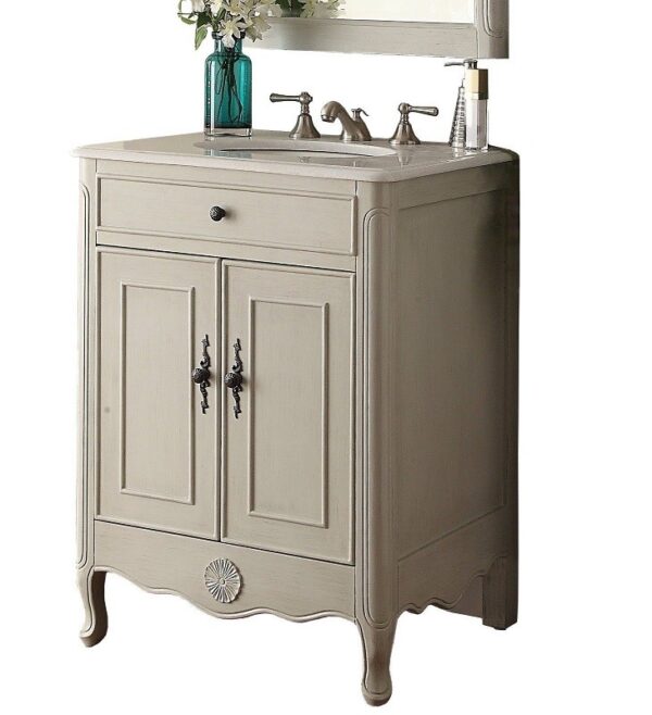 Chans Furniture HF-838 Daleville 26 Inch Bathroom Sink Vanity