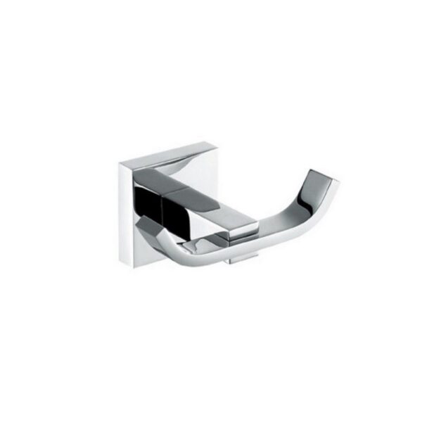 KubeBath 93504 Aqua Squadra Robe Hook in Triple Chrome