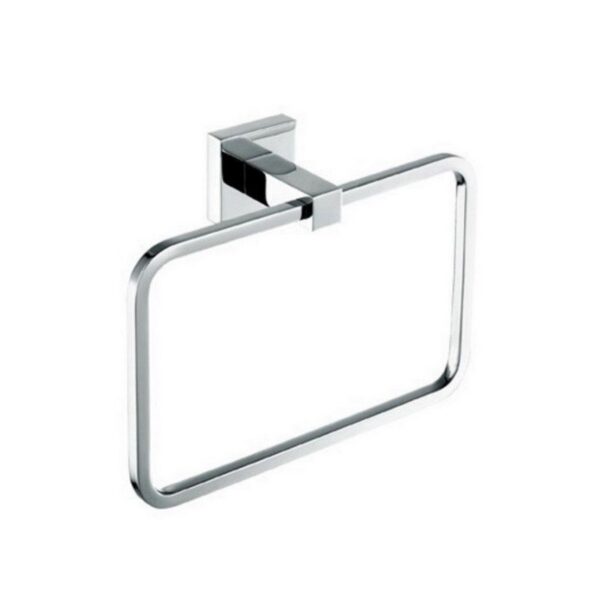 KubeBath 93602 Aqua Piazza Towel Ring in Triple Chrome