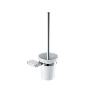 KubeBath 94010 Aqua Fino Wall Mount Toilet Brush in Triple Chrome